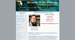 Desktop Screenshot of floridadivorcehelp.net